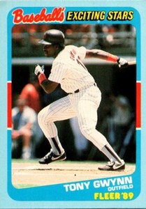 1989 Fleer Exciting Stars #20 Tony Gwynn NearMint