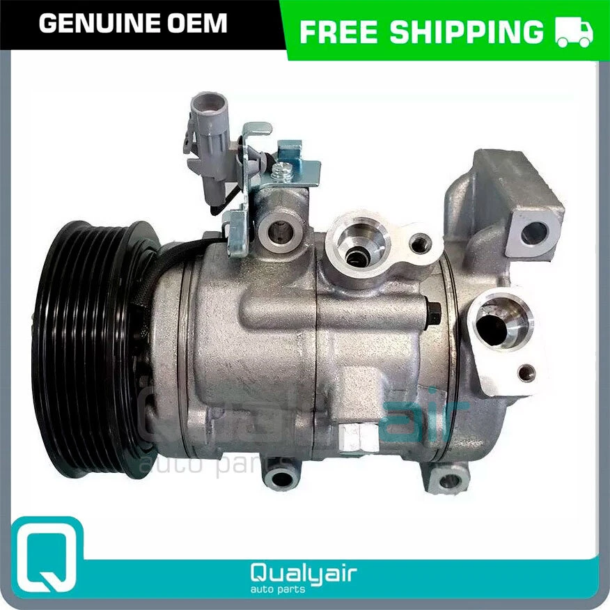 New OEM A/C Compressor fits Toyota Yaris VIOS Limo 2016-2021 - OE#88320-0D140 - Image 1 of 2