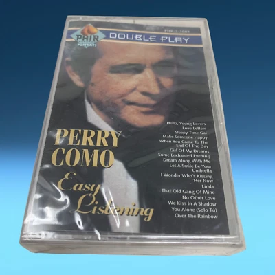 NEW Vintage Perry Como Easy Listening Audio Cassette Tape RCA 1987 Sealed - Image 1 of 3