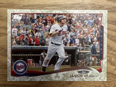 2014 Topps Camo #405 Jason Kubel #'d 50/99 Twins - Image 1 of 2