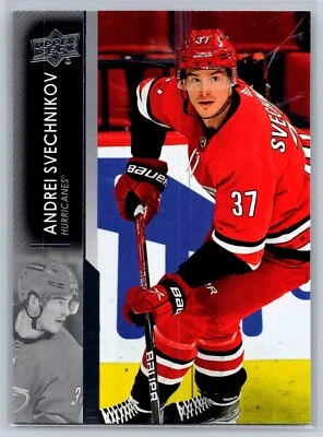 2021-22 Upper Deck Series 2 Andrei Svechnikov Carolina Hurricanes #286 - Image 1 of 2
