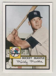 2006 Topps Rookie of the Week #01 Mickey Mantle New York Yankees BV$10 Insert #1 - Picture 1 of 1