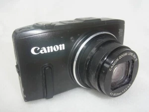 Canon Powershot SX280 HS Black 12.1MP 20x Zoom Digital From Japan - Picture 1 of 9
