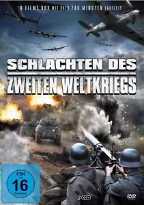 Schlachten des Zweiten Weltkriegs (DVD) 2.WK 2. Weltkrieg 9 Filme NEU/OVP - Bild 1 von 2