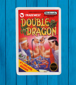 Double Dragon Nintendo Nes Fridge Magnet Aimant Frigo