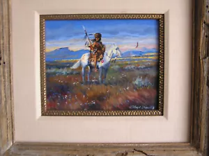 Floyd Drown western oil painting - Picture 1 of 5