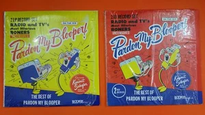 PARDON MY BLOOPER! Kermit Schaefer PMB 1 2 3 4 Dbl LP Vinyl VG++ Cvr Shrink 2LOT - Imagen 1 de 6