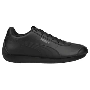 Puma Turin 3  Mens Black Sneakers Casual Shoes 383037-01 - Picture 1 of 6