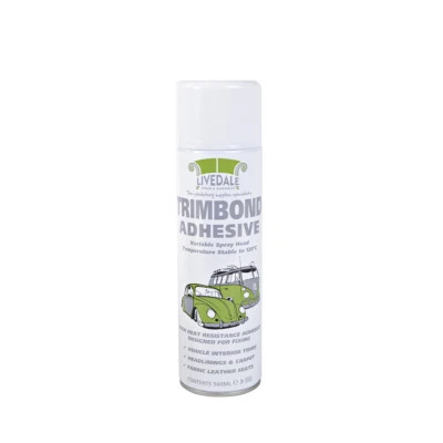 Trimbond high temp spray glue for car interior trim. Fix headliners & carpets