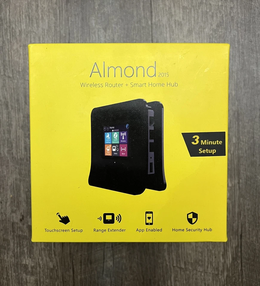 Securifi Almond 2015 Long Range Touchscreen Wireless Router / Range Extender - Image 1 of 4