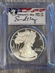 2006W- American Silver Eagle- PCGS- PR70DCAM- Ed Moy - Picture 1 of 2