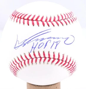 Vladimir Guerrero Sr. Autographed OML Baseball w/ HOF 18-Beckett W Holo - Picture 1 of 11