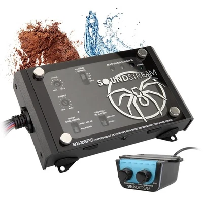 Soundstream Waterproof Bass Processor For Car Audio Marine Systems Enhanced C... - Image 1 of 4