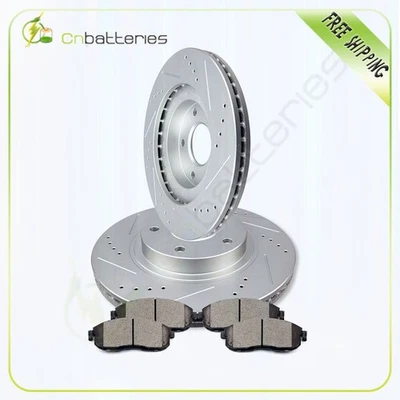 Rotores de freno delanteros y pastillas de cerámica para Nissan Altima Infiniti I35 Foto 1 de 4