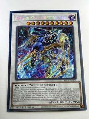 Arms of Genex Return Zero BLTR-EN009 Secret Rare 1st Edition Gem Mint 💎 - Image 1 of 4