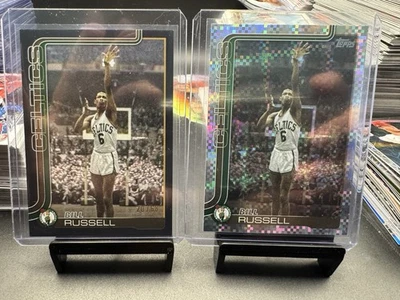 2025-26 Topps Bill Russell #251 Black 20/68 and Victory Parallel SSP - Image 1 of 4
