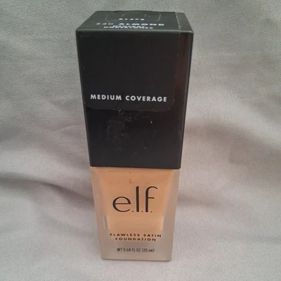 e.l.f. Flawless Satin Foundation - 340 Almond - 0.68 oz. Sealed - Image 1 of 3