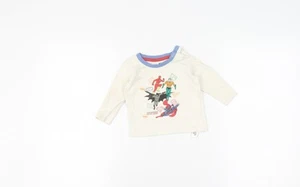 Justice League Boys Long Sleeve T-Shirt White 2-3 Years - Picture 1 of 12