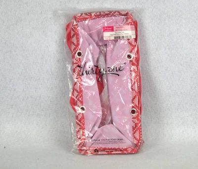 Bolso utilitario Thirty One Tiny en Holiday Fair Isle NUEVO Foto 1 de 2