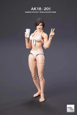 BorisPing AK18-201 1/18 Scale Bikini Female Soldier Action Figure Set - Image 1 of 4