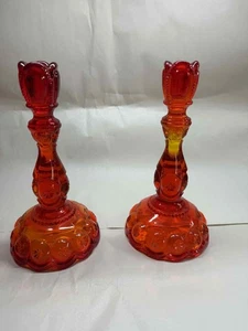 Mond und Stern LE Smith Amberina 9" Kerzenständer  - Bild 1 von 4