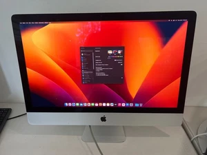 Apple iMac 27" with 5K Retina Display, 3.8GHz, MNED2LL/A, 32GB 2TB HDD+128GB SSD - Afbeelding 1 van 16