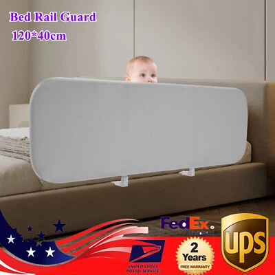 Modern Bed Rail Guard,Toddler Bed Rails, Foldable Bed Rail Guard, Wear-Resistant - Image 1 of 4