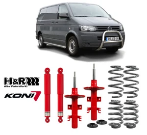 H&R Koni Höherlegungsfahrwerk +40mm passend für VW T5 03-15 Höherlegung Fahrwerk - Zdjęcie 1 z 10