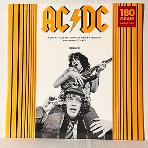 AC/DC - Live At Old Waldorf in San Francisco September 3, 1977 LP (RARE Import) - Picture 1 of 2