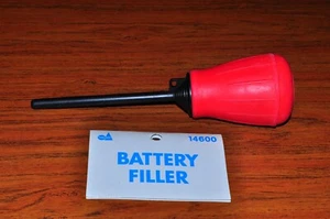 S & G Tool Aid 14600 Battery Filler with Rubber Bulb w/6 OZ Cap.Qt 4 ea - Picture 1 of 3