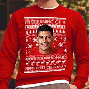 I'm Dreaming Of A Gibbs White Christmas Jumper Adults Kids Sizes Forest - Picture 1 of 2