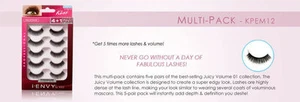 i Envy by Kiss Premium Echthaar Wimpern Multi Vorteilspack - KPEM12 - Bild 1 von 1