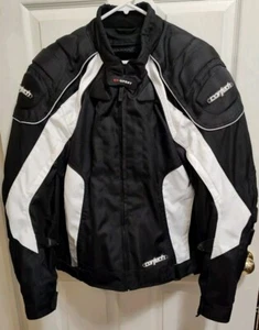 Cortech GX Sport Motorcycle Jacket Medium 42 Phoslite Rain Guard Motocross - Picture 1 of 9