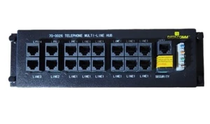 Panel de conexión módulo de teléfono DataComm 70-0026 4x16 RJ45 18 puertos - 17 x RJ-45 NUEVO - Imagen 1 de 7