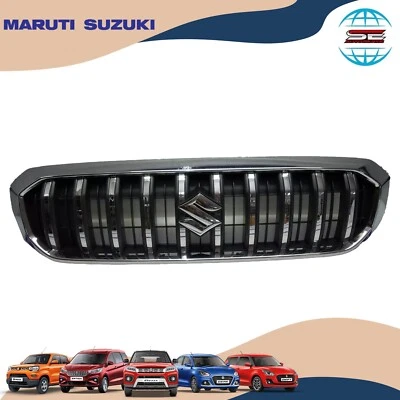 Maruti Suzuki radiator grille upper for s-cross 1st gen 2017-2022 71740M64MA0C48 - Image 1 of 4