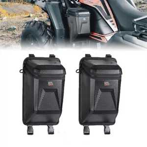 2Pcs Upgraded ATV Fender Bag Pack Luggage Storage Cargo Bag EVA For Sportsman - Picture 1 of 12