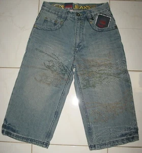 PEPE JEANS LONDON UK - NEW BOY'S 14 - CAMO REAR POCKETS - HELICOPTER EMBROIDERY - Picture 1 of 5