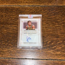 2021 Panini National Treasures Davion Mitchell Rookie Notable Nicknames Auto /35