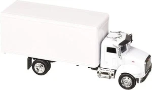 NewRay 15803D 1: 43 Utility Peterbilt 335 Box Truck White - Picture 1 of 2