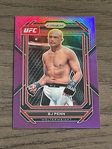 2023 Panini Prizm UFC Purple Prizm BJ Penn #123 /149