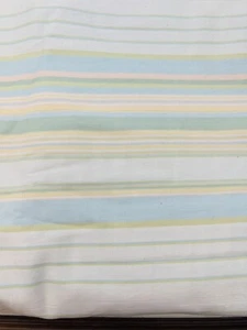 Moda Robyn Pandolph Moondance Twill Stripe Fabric 3 Yards Blue Cream Cottagecore - Picture 1 of 2