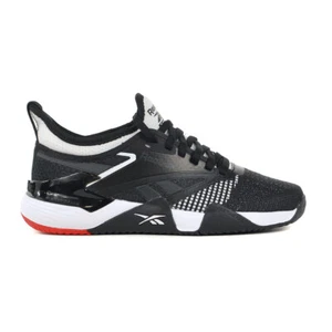 Reebok Women's Nano Court Black/White/Red Court Training Shoes 100211615 - Picture 1 of 4