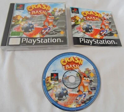 crash bash authentique version originale ps1 playstation complet - Photo 1/4