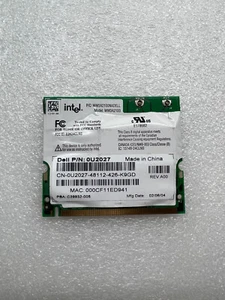Dell 0U2027 Intel WM3A2100 Laptop Network Card Free Shipping - Picture 1 of 2