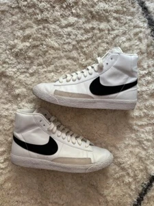 Nike Blazer Mid '77 High Top Sneaker Schwarz Weiß 38,5 - Bild 1 von 5