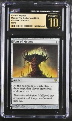 Magic the Gathering The List Conflux Font of Mythos CGC PRISTINE 10 - Image 1 of 2