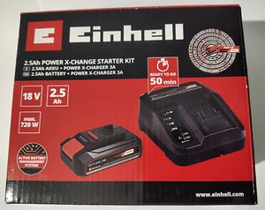Starter Kit Einhell PXC Power X-Change caricatore rapido + batteria da 2.5 Ah - Imagen 1 de 3