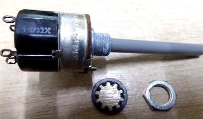 Vintage Egen 220K  Logarithmic switched potentiometer DPST switch log 220k - Image 1 of 4