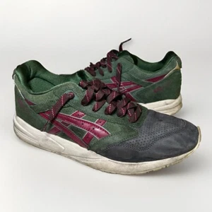 Asics Gel Saga Herren Gr. 8,5 dunkelgrün/burgund H41VK EU 42 - Bild 1 von 18