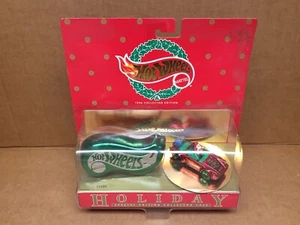 VINTAGE HOT WHEELS RED PORSCHE 911 TARGA w SANTA GREEN 5 SPOKE WHEELS 1996 - Picture 1 of 6